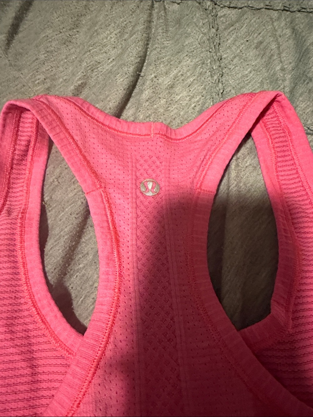 lululemon athletica Bright Pink Racerback Performance Tank - Picture 4 of 4
